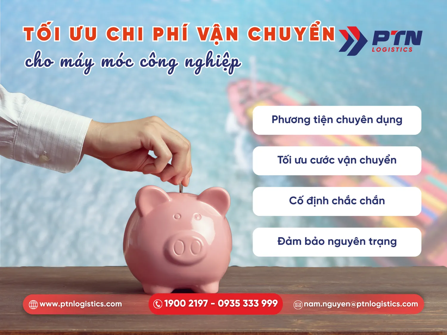 Thuế công ty nhập khẩu giúp tiết kiệm chi phí vận chuyển