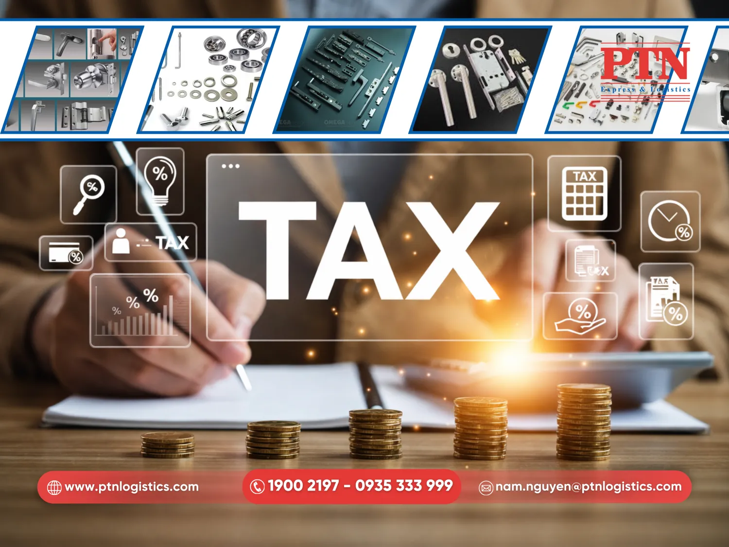 Thuế giá trị gia tăng nhập khẩu phụ kiện nội thất