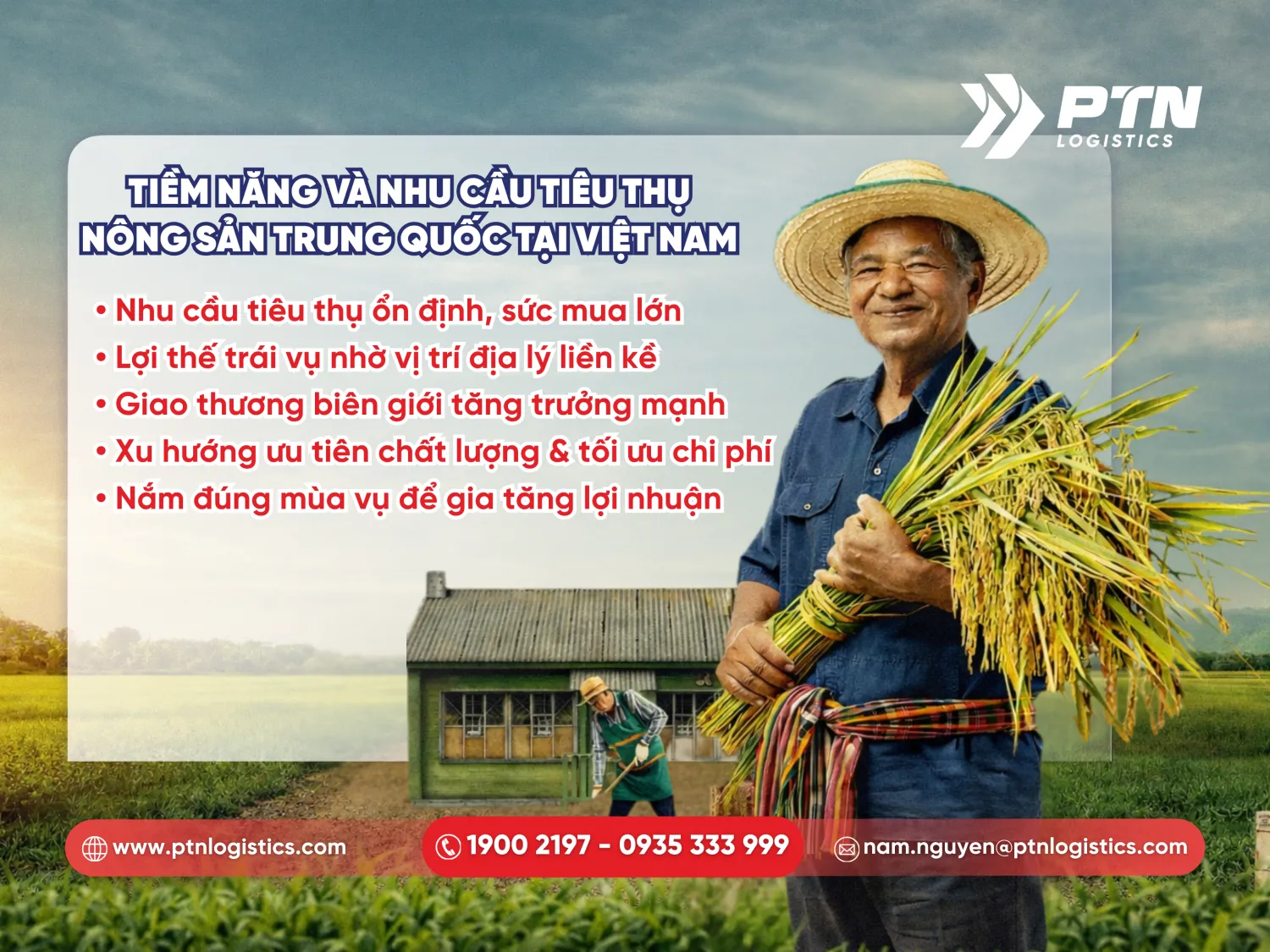 Tiềm năng và nhu cầu tiêu thụ hàng nông sản Trung Quốc tại Việt Nam