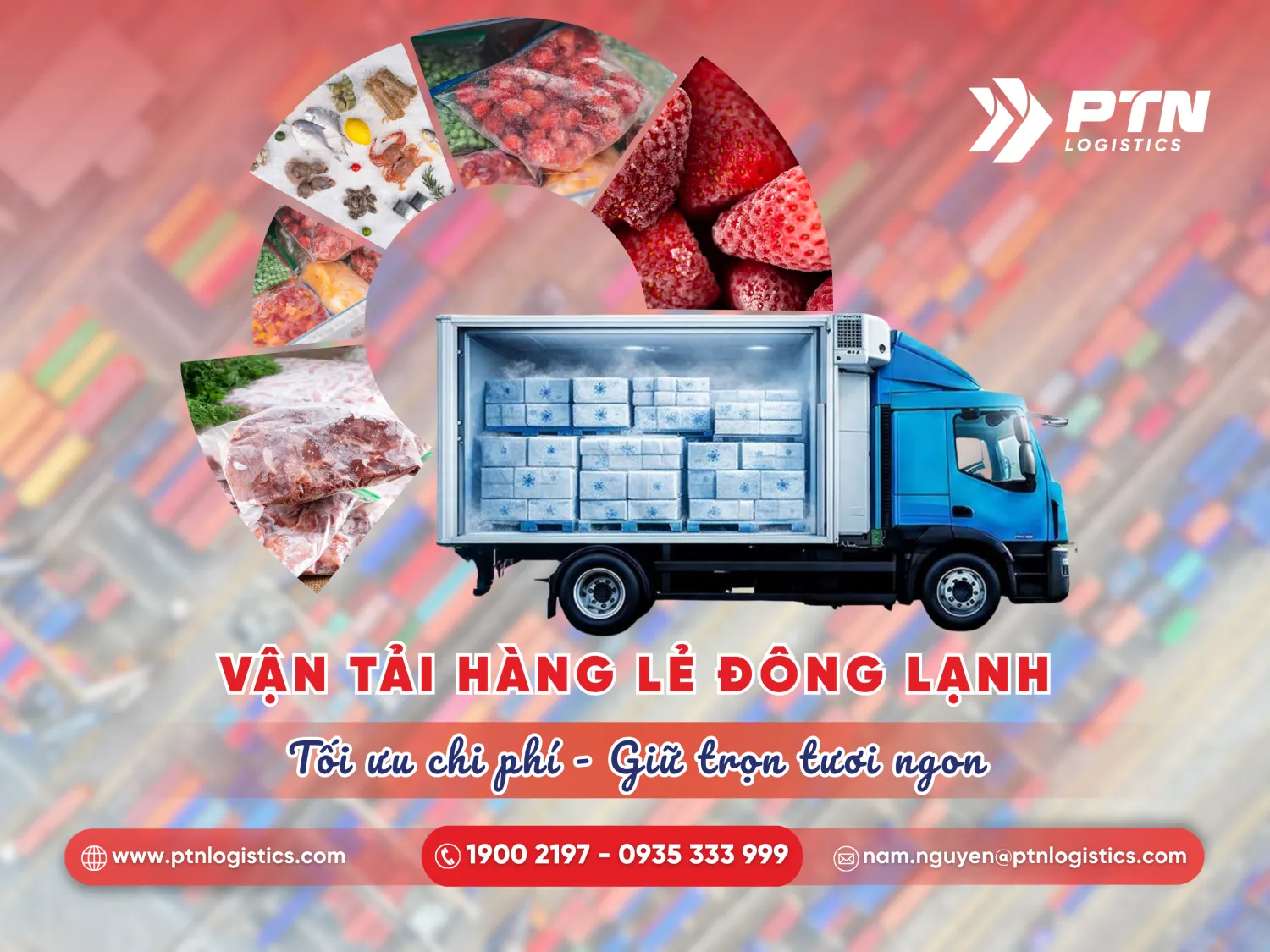 Tìm hiểu dịch vụ vận chuyển hàng đông lạnh lẻ