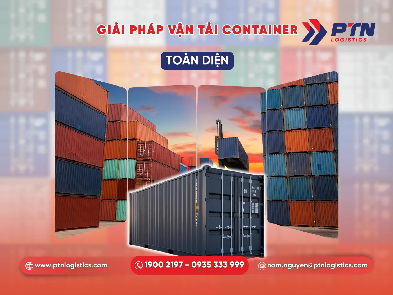 Tìm hiểu dịch vụ vận tải container