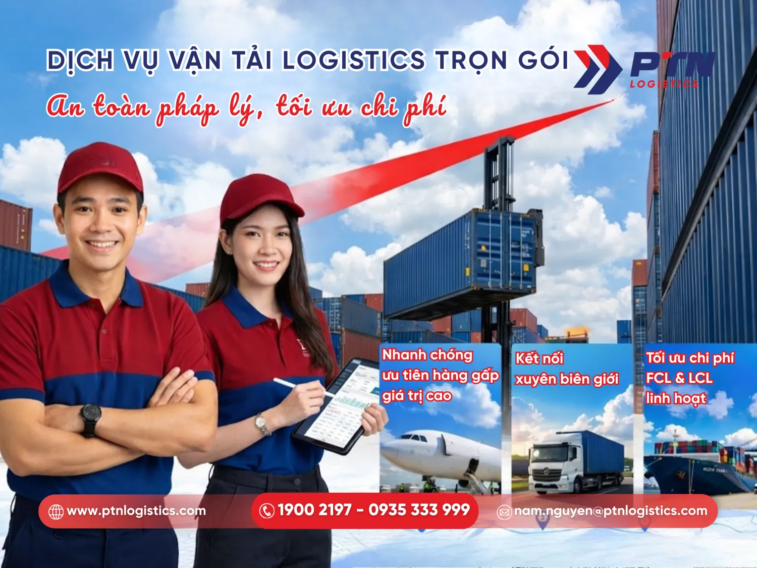 Tìm hiểu dịch vụ vận tải logistics