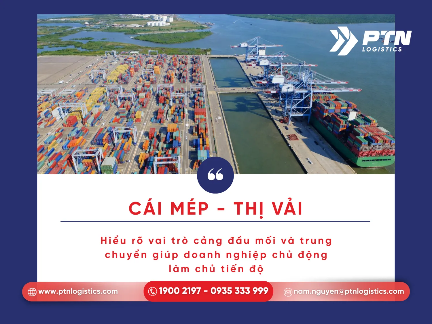Vai trò cảng Cái Mép Thị Vải