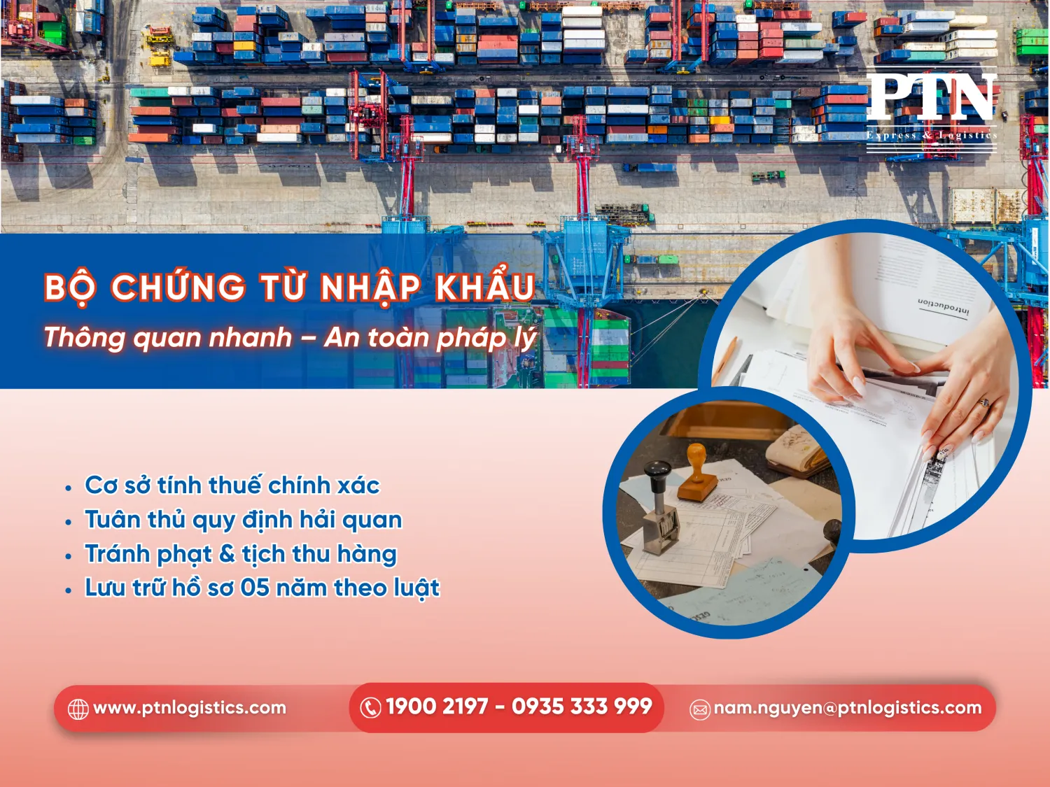 Vai trò của bộ chưng từ trong logistics