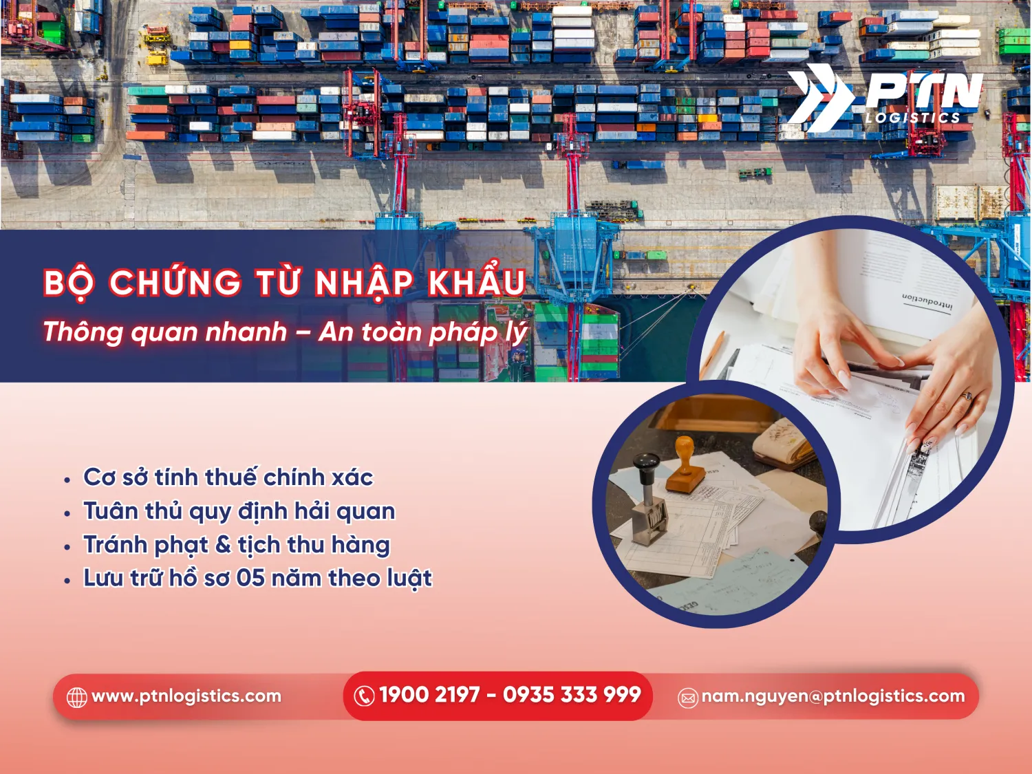 Vai trò quan trọng của bộ chứng từ trong logistics