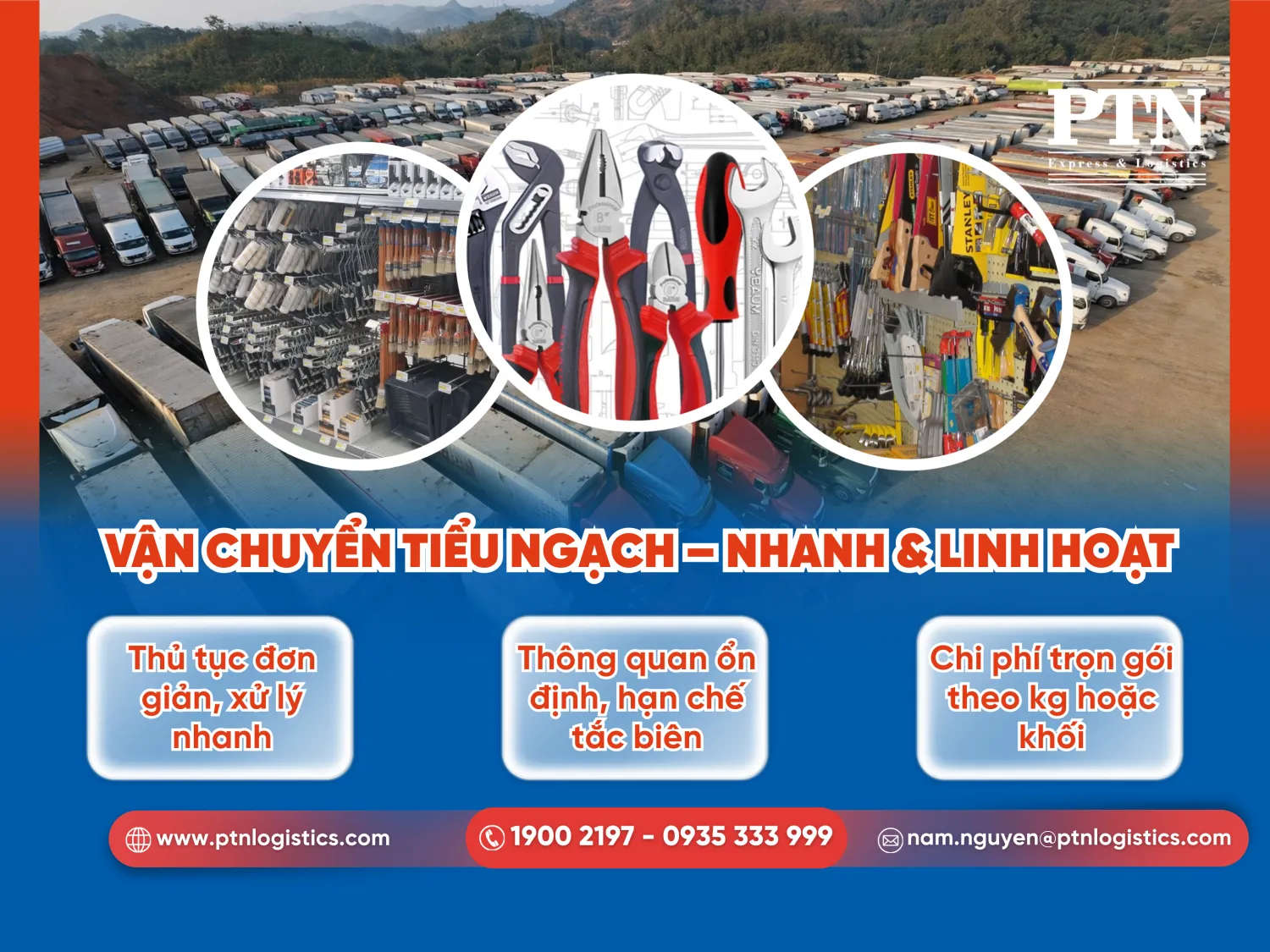 Vận chuyển tiểu ngạch nhanh và linh hoạt