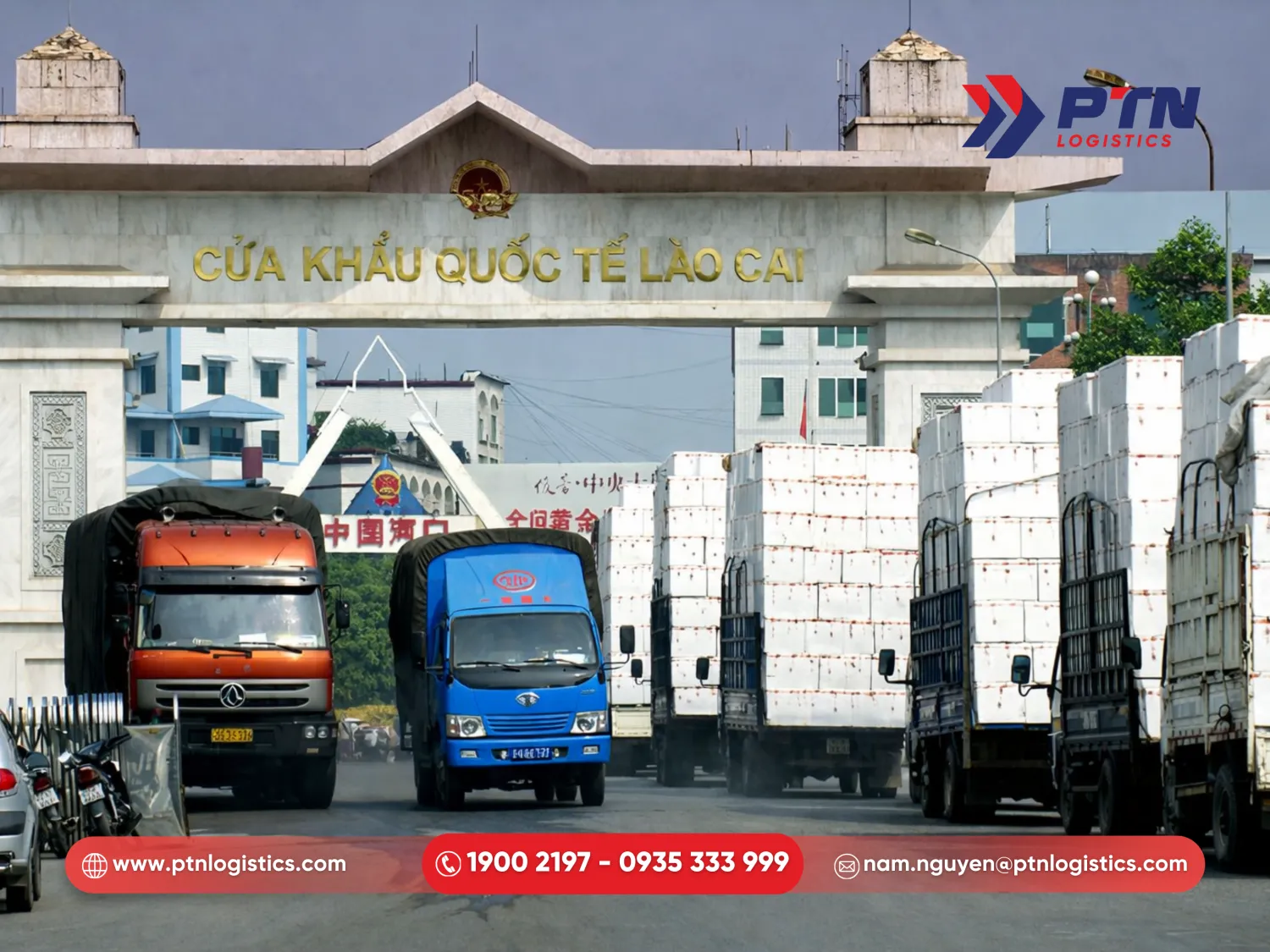 Vận chuyển tiểu ngạch tuyến D từ Trung Quốc về Việt Nam
