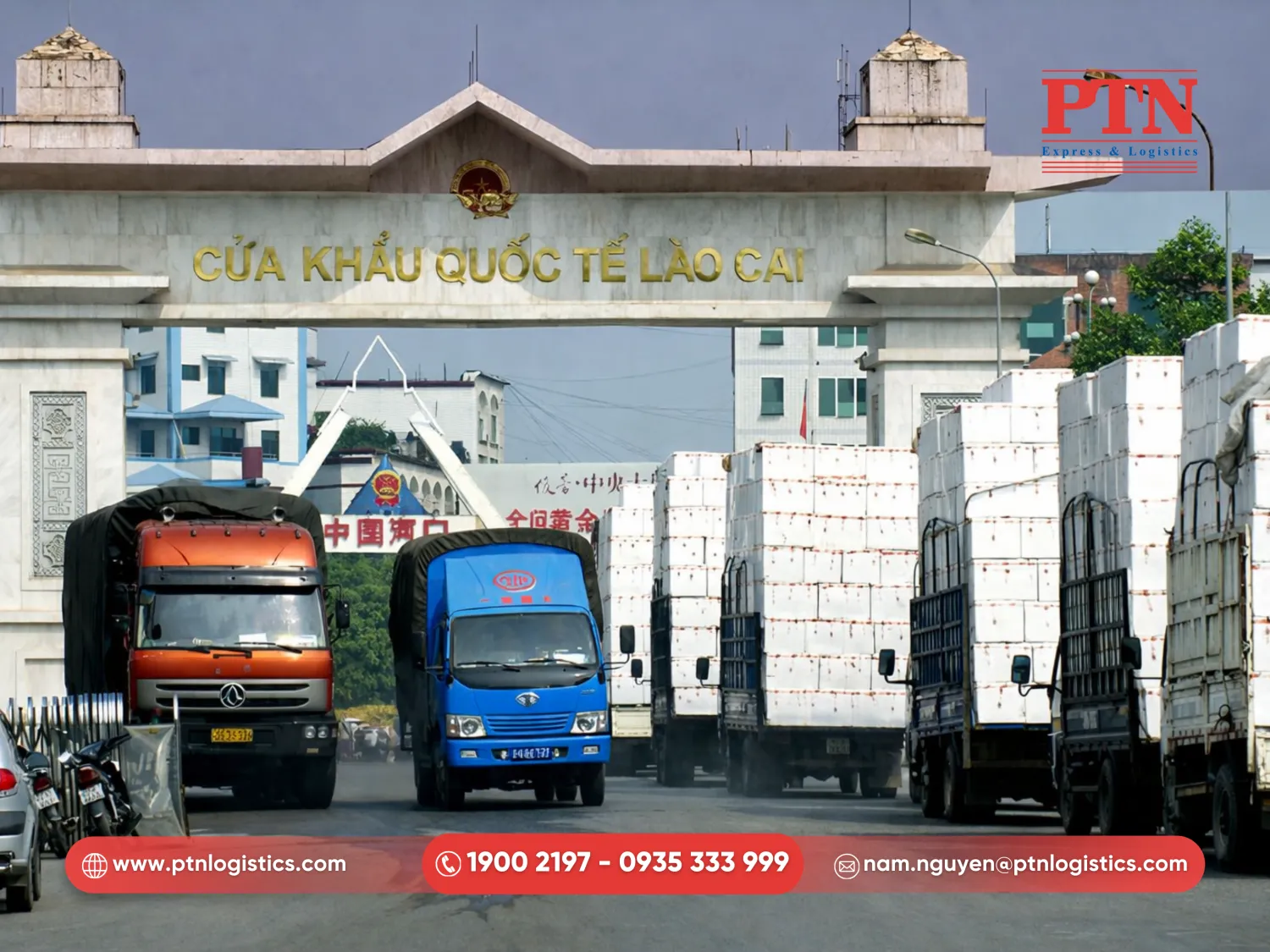 Vận chuyển tuyến D từ Trung Quốc về Việt Nam