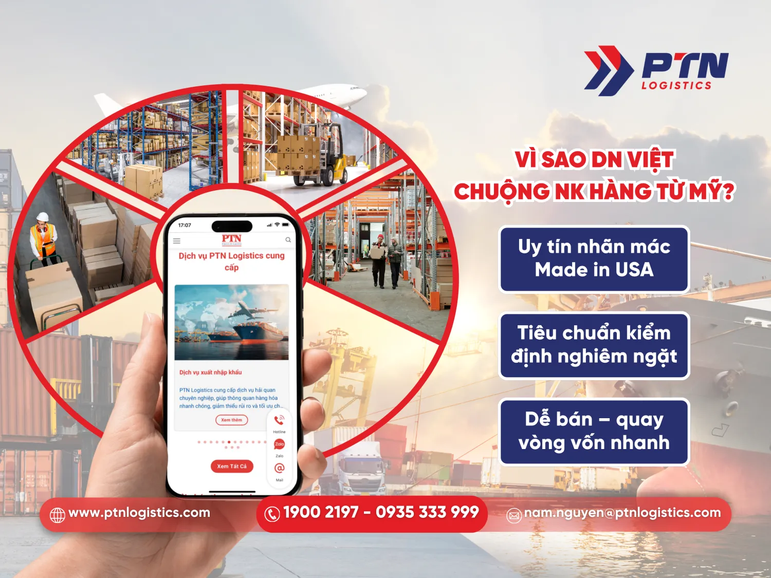 Vì sao doanh nghiệp Việt chuộng nhập khẩu hàng hóa từ Mỹ