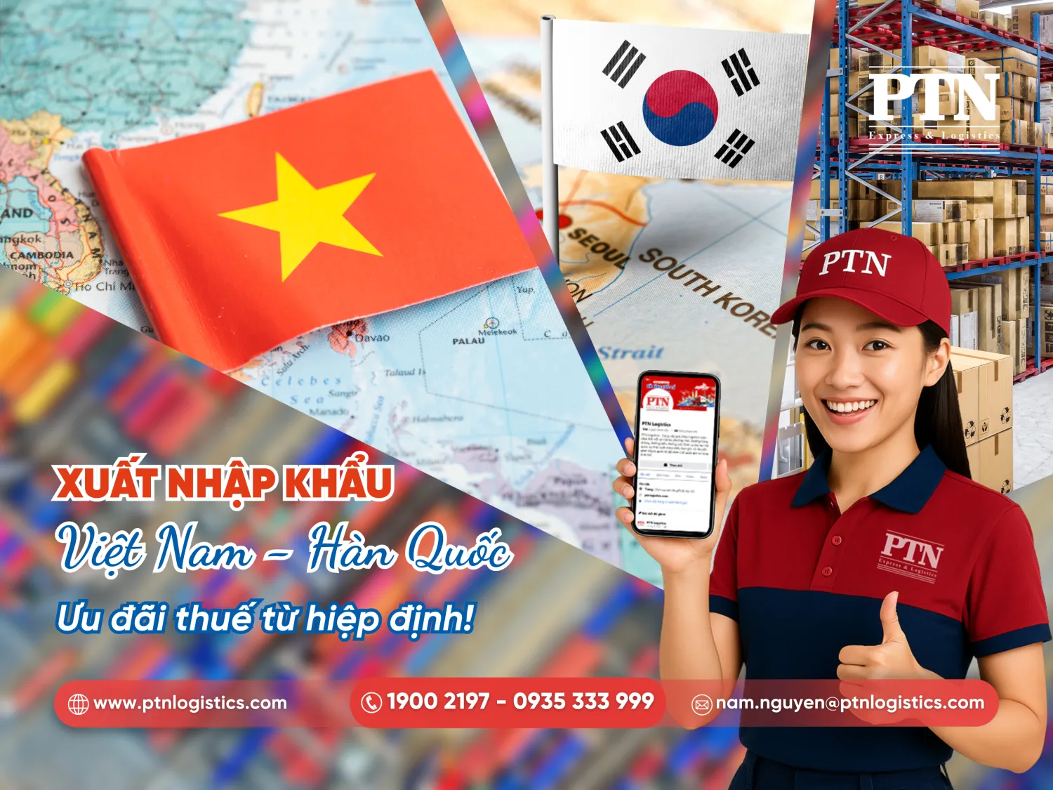 Xuất nhập khẩu Việt Nam Hàn Quốc