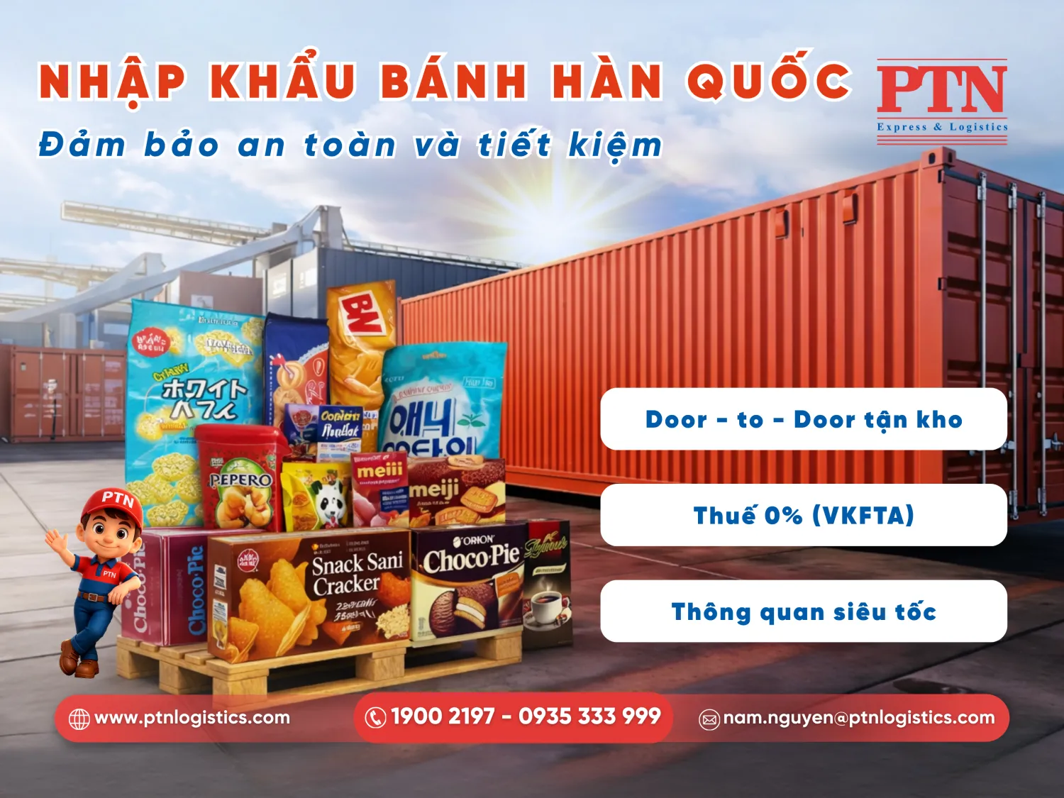 Bánh nhập khẩu Hàn Quốc
