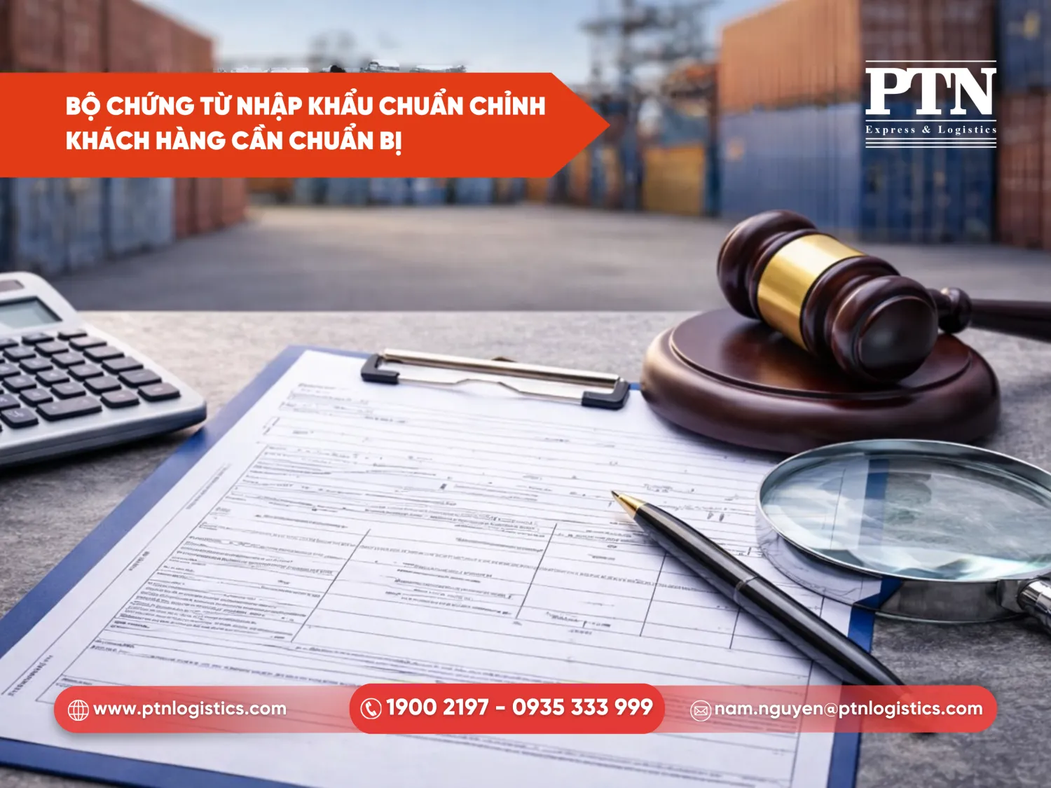 Bộ chứng từ nhập khẩu chuẩn chỉnh khách hàng cần chuẩn bị