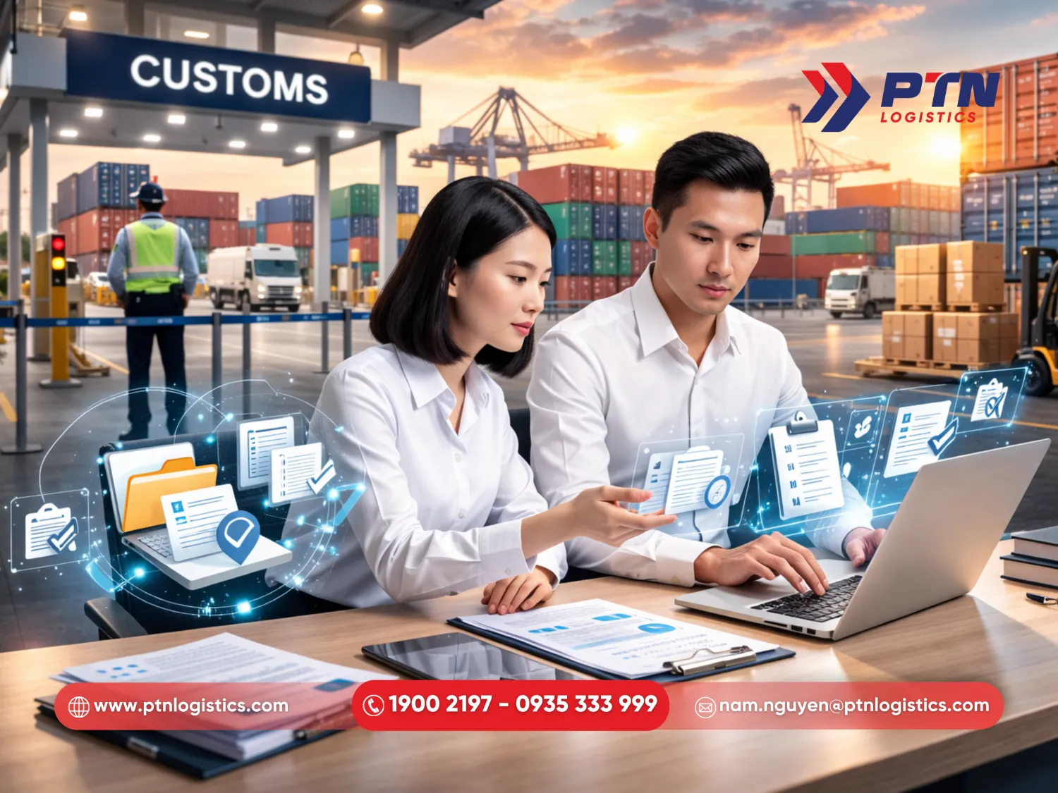 Bộ chứng từ xuất khẩu cơ bản cho mã e52