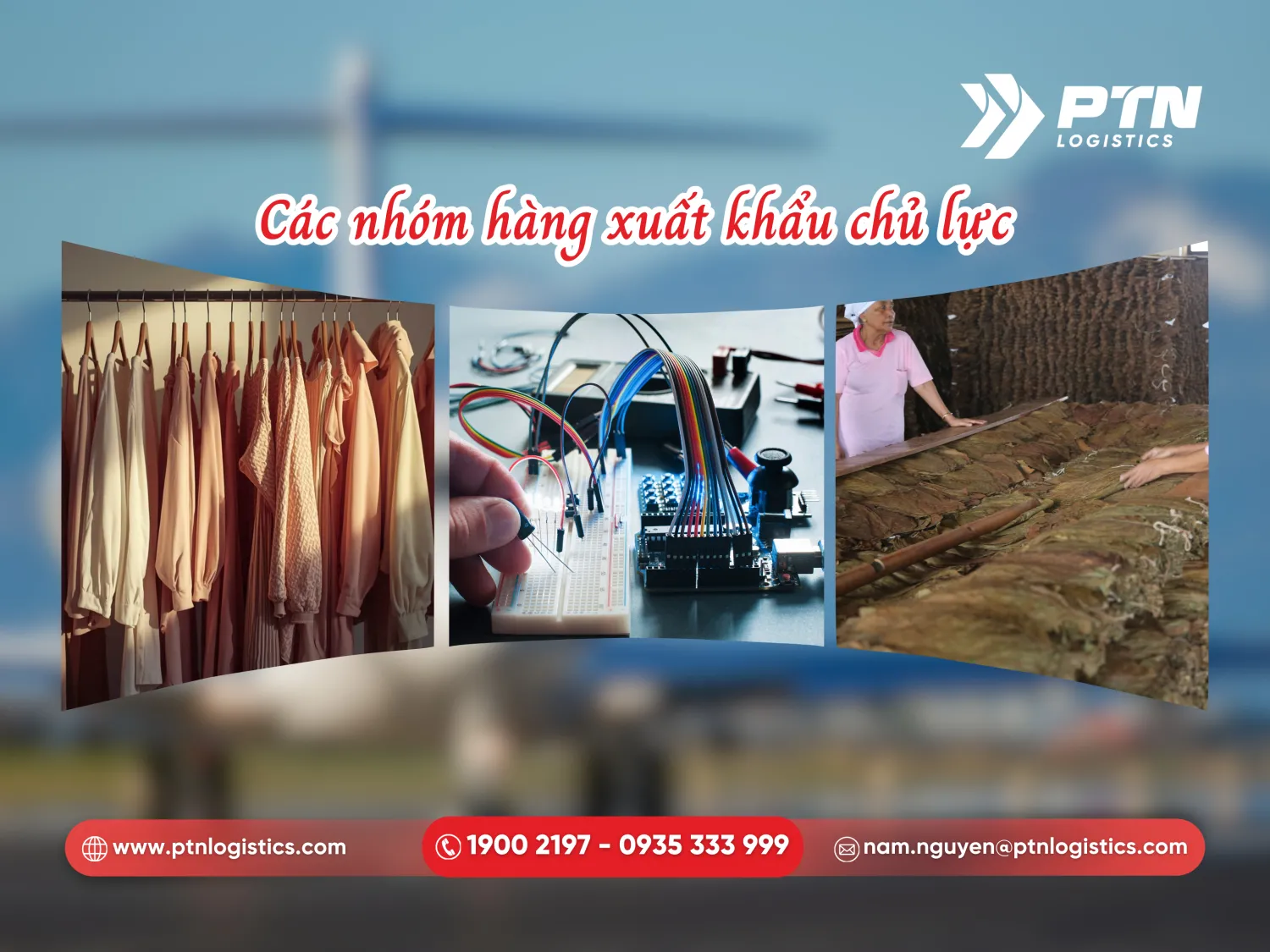 Các nhóm hàng xuất khẩu chủ lục của Việt Nam đi Mỹ