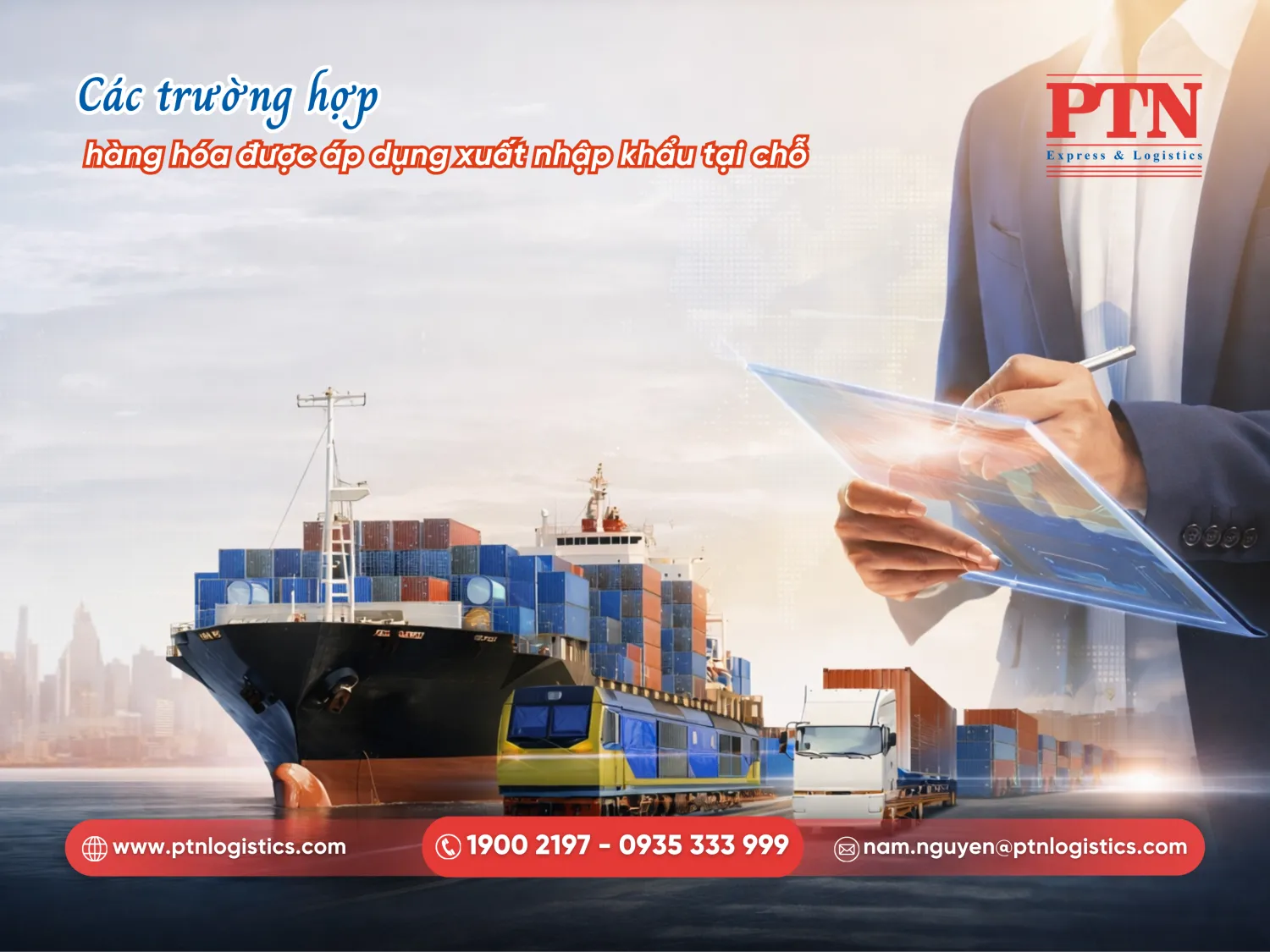 Các trường hợp hàng hóa được áp dụng xuất khẩu tại chỗ