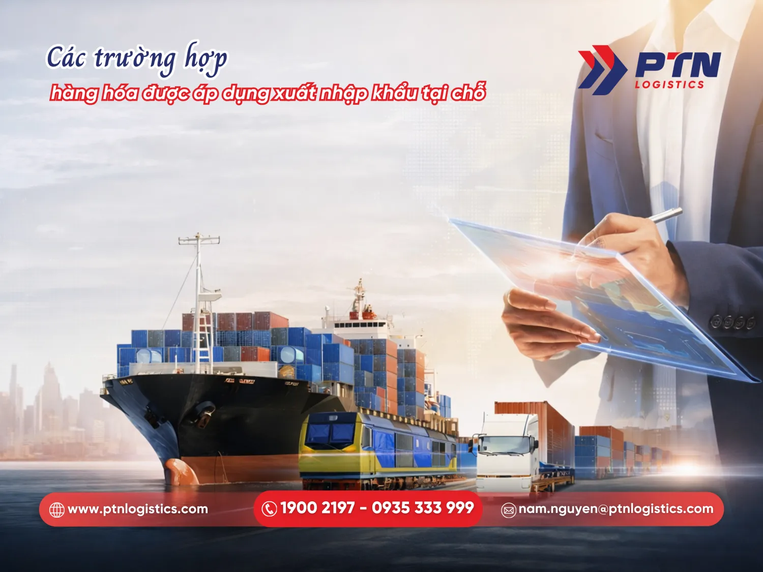 Các trường hợp mà hàng hóa được áp dụng xuất nhập khẩu tại chỗ