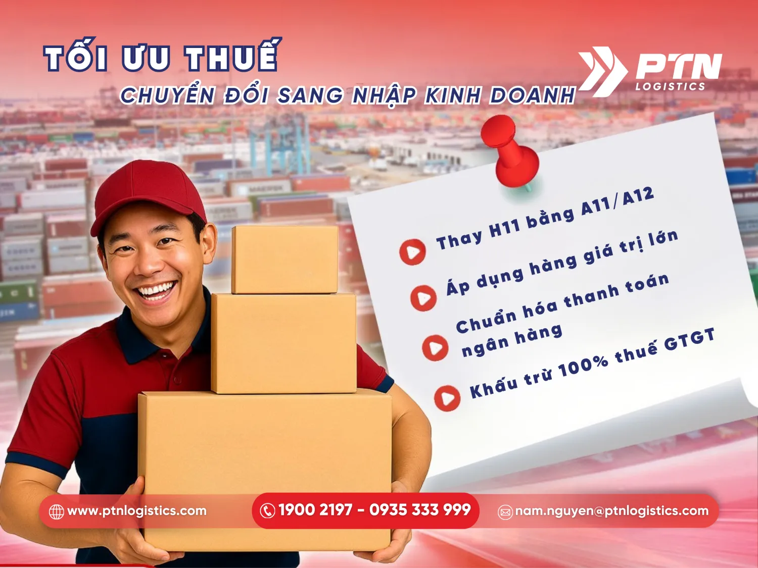 Các trường hợp nên chuyển sang mậu dịch