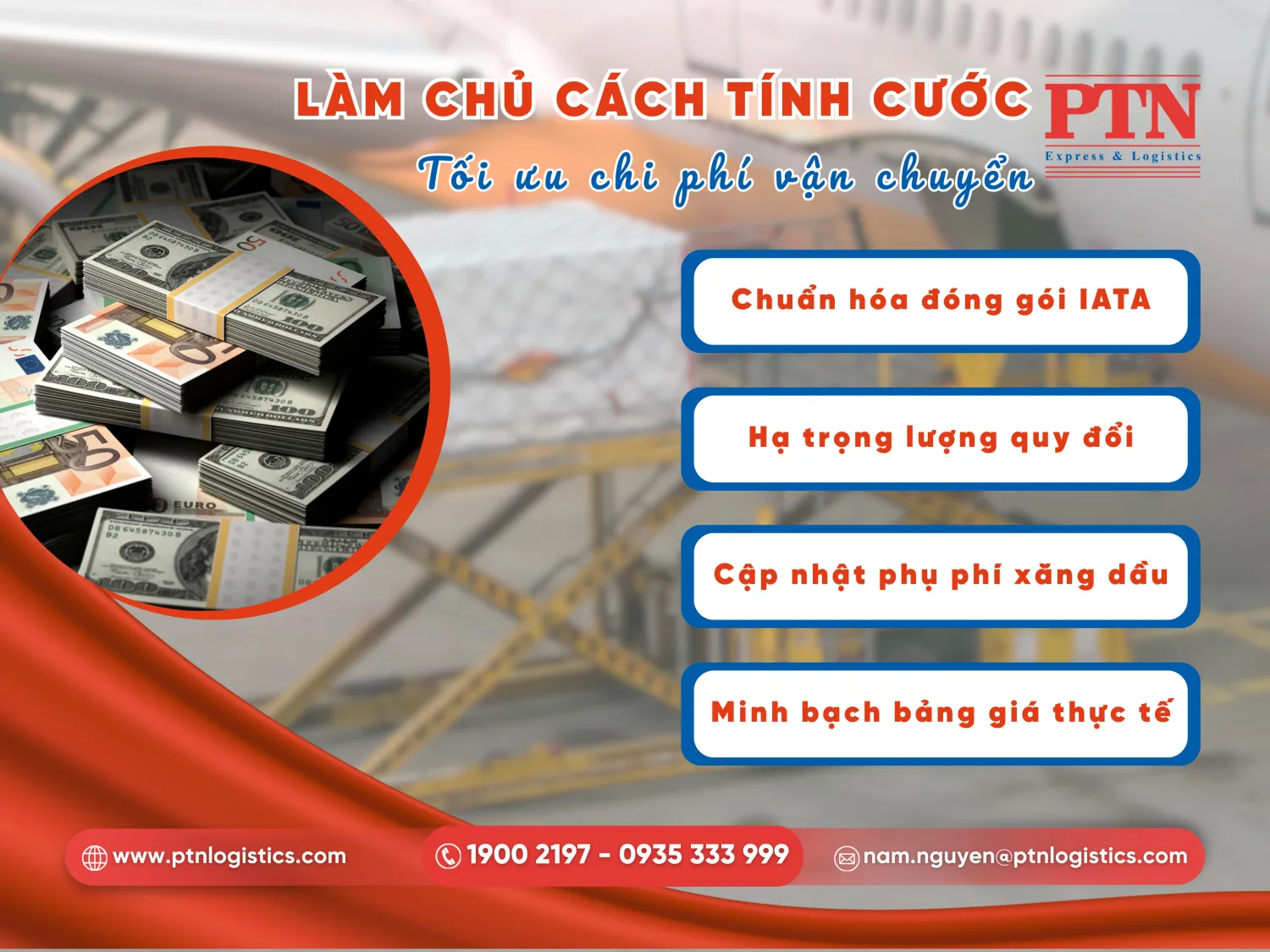 Các yếu tố cấu thành giá cước 