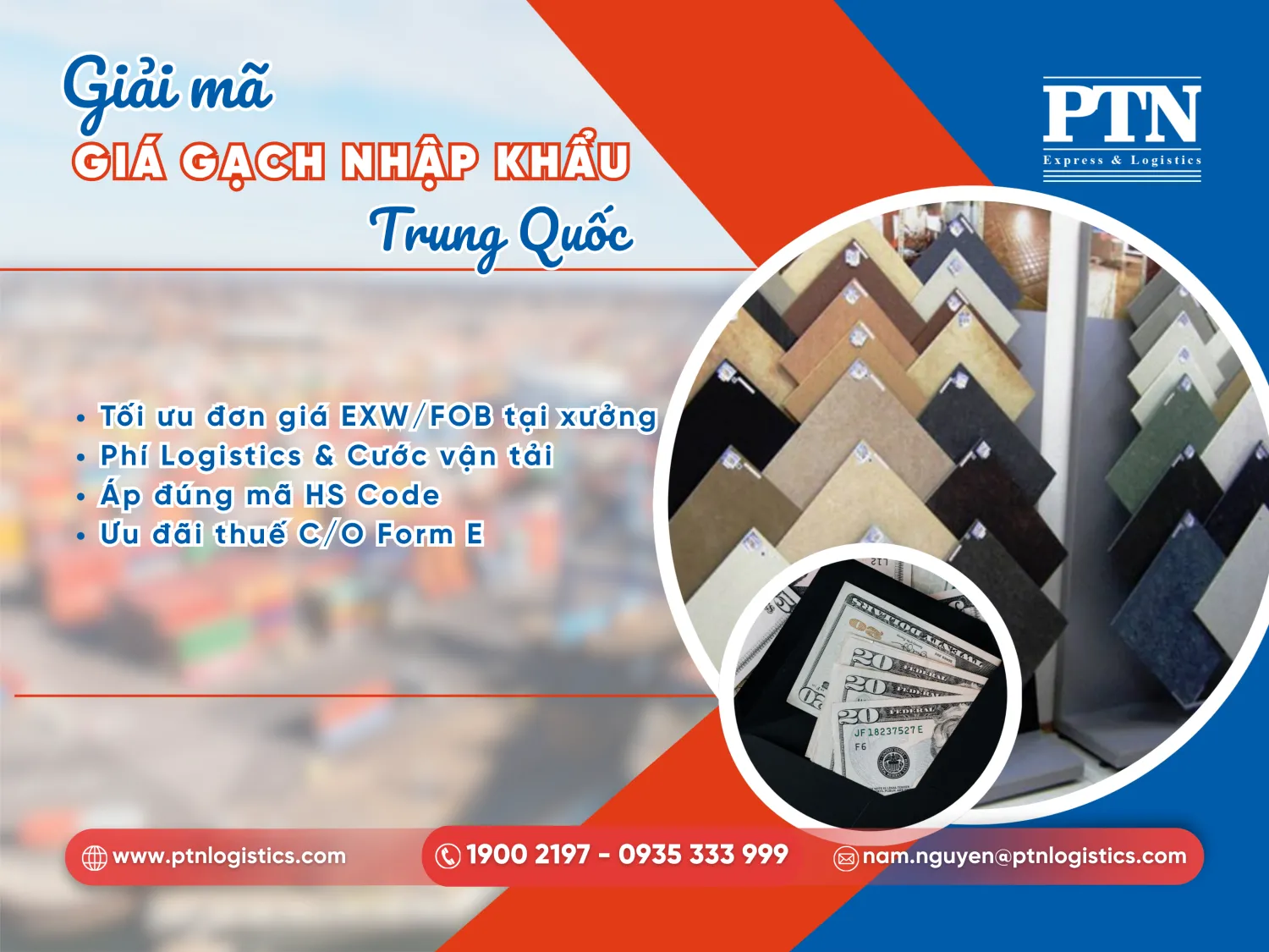 Các yếu tố cấu thành giá nhập khẩu Trung Quốc