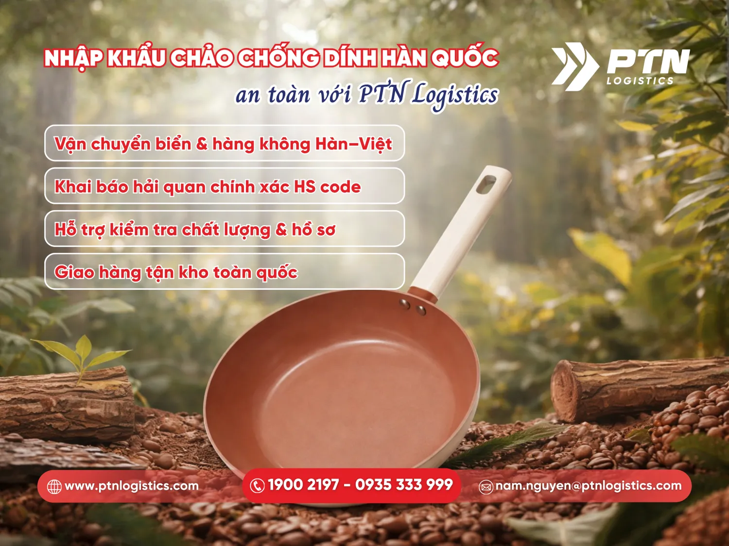 Chảo chống dính Hàn Quốc nhập khẩu an toàn