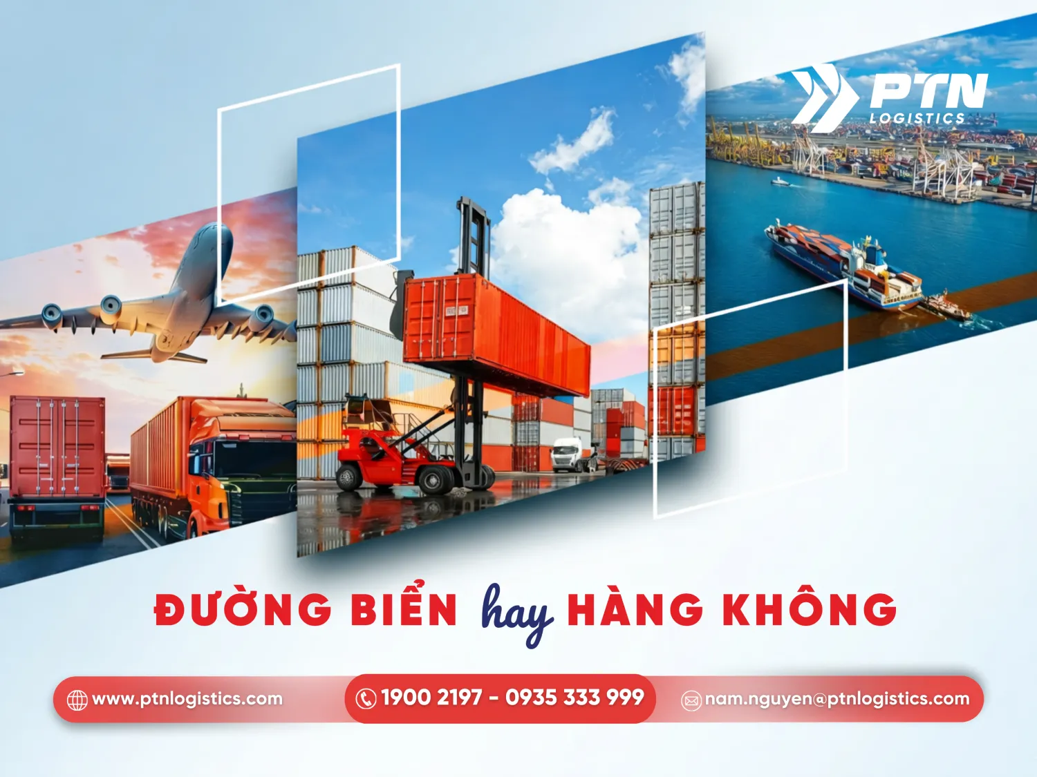 Chọn phương thức vận chuyển phù hợp