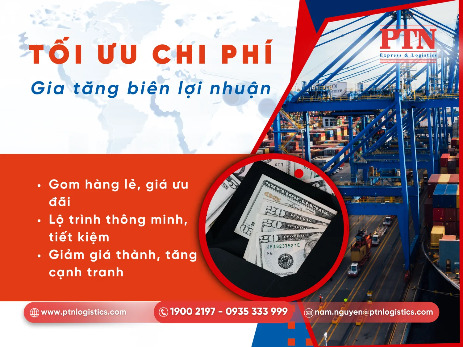 Công ty logistics giúp tối ưu chi phí vận chuyển