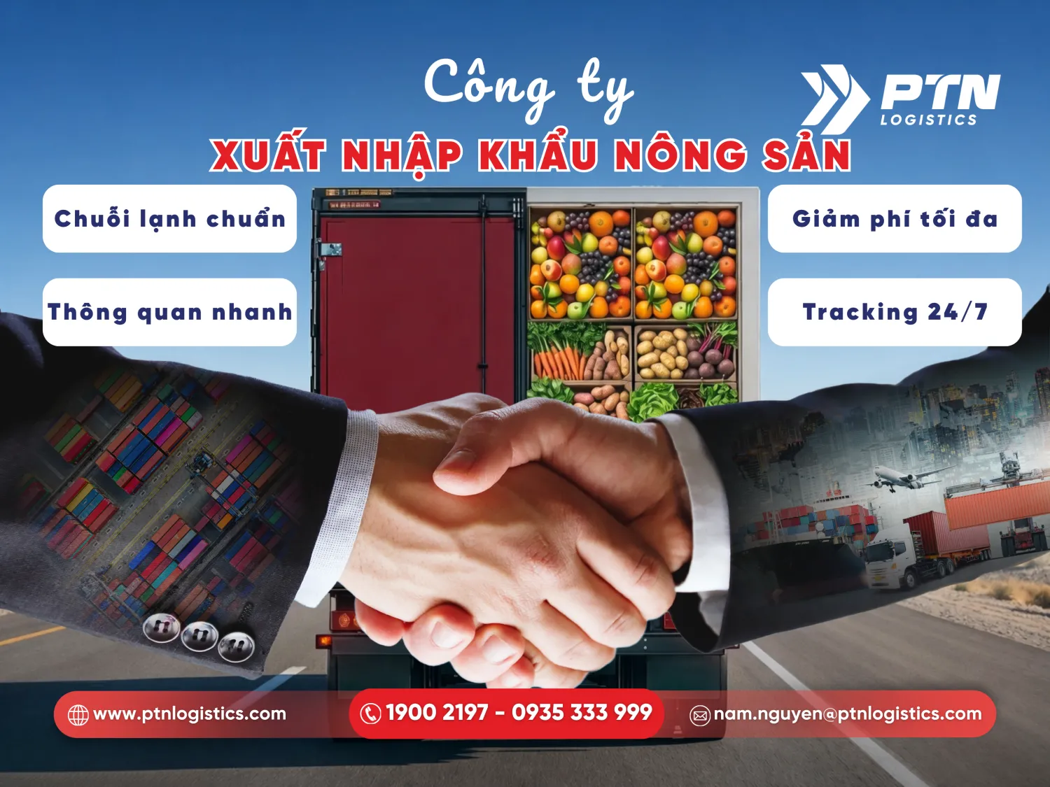 Công ty xuất nhập khẩu nông sản uy tín