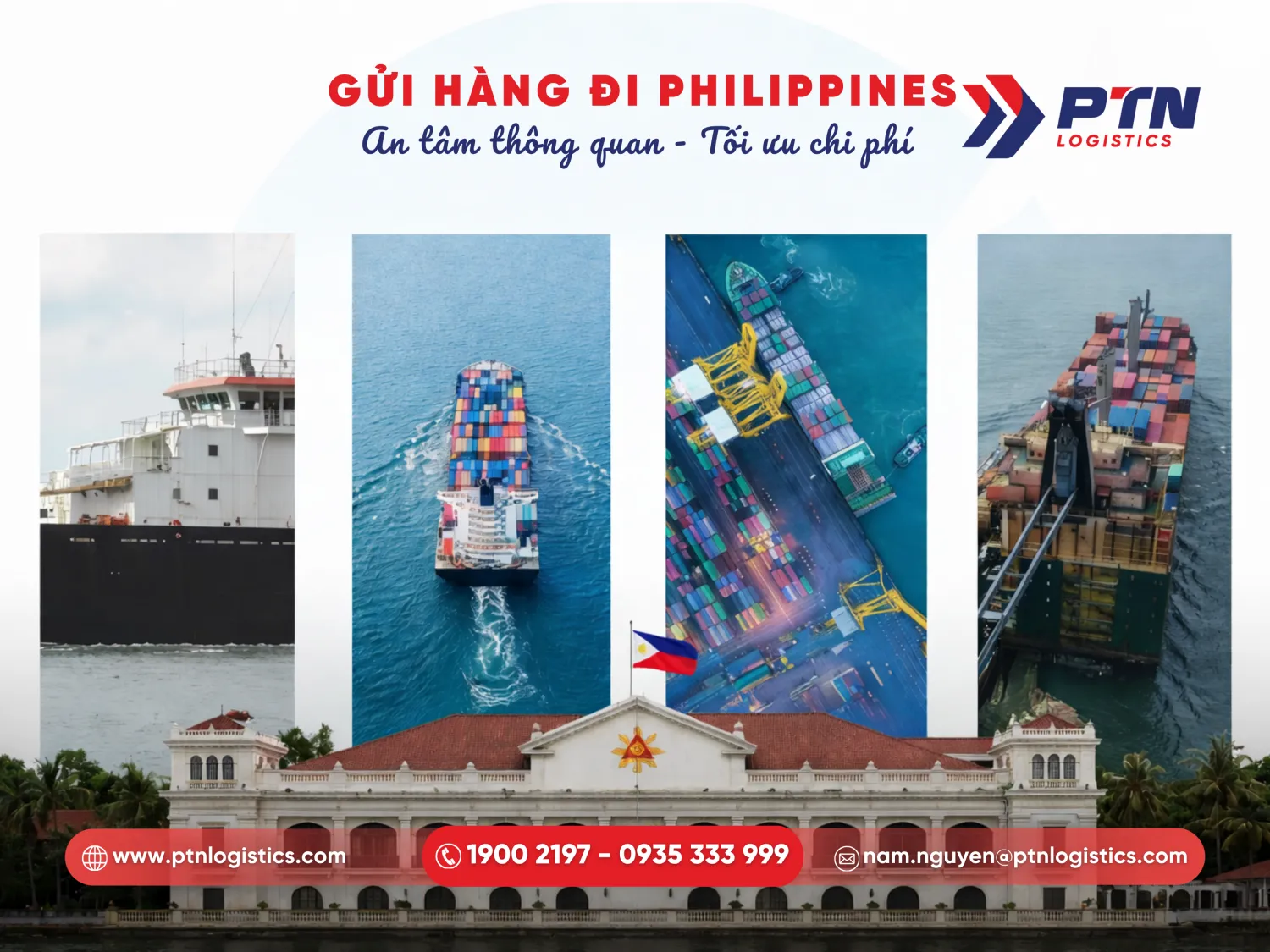 Dịch vụ gửi đồ từ Việt Nam sang Philippines