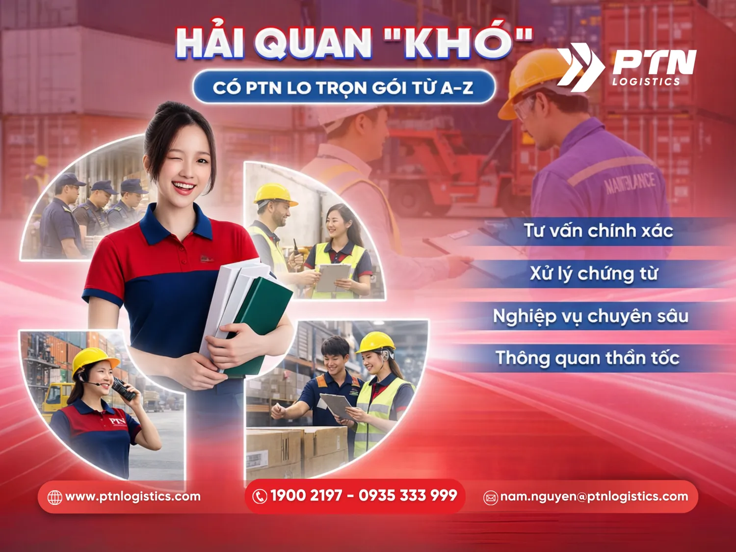 Dịch vụ khai báo hải quan chuyên nghiệp tại PTN