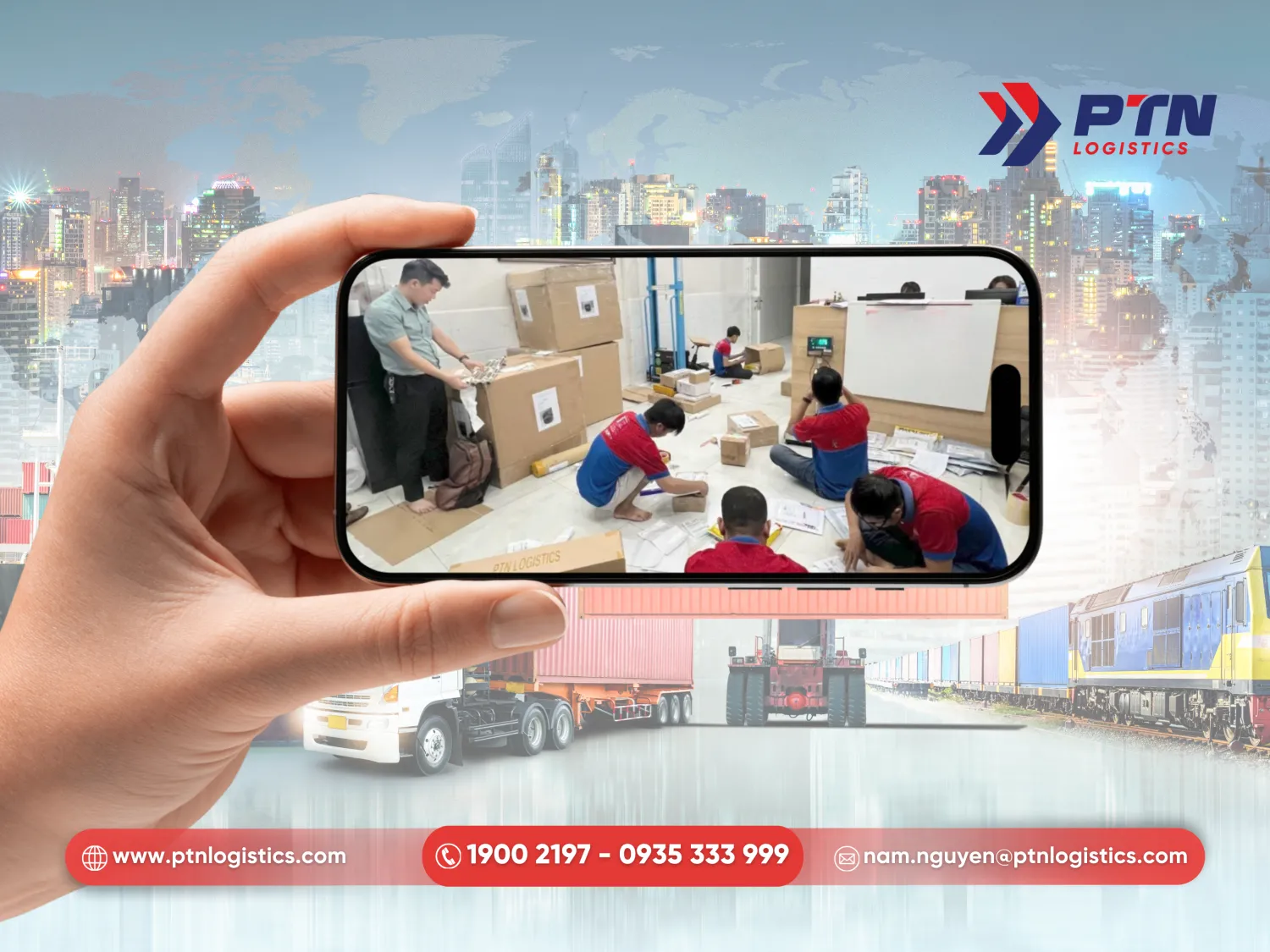 Dịch vụ vận chuyển bánh kẹo nhập khẩu tại PTN Logistics