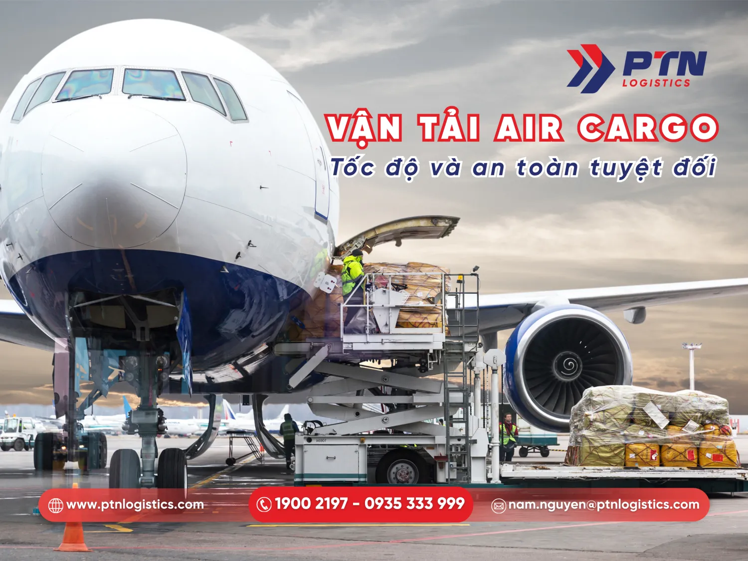 Dịch vụ vận chuyển hàng không từ nước ngoài về Việt Nam