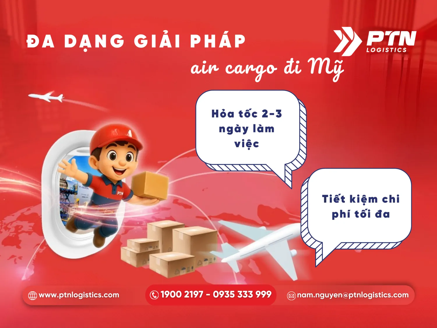 Dịch vụ vận chuyển hỏa tốc và dịch vụ tiết kiệm