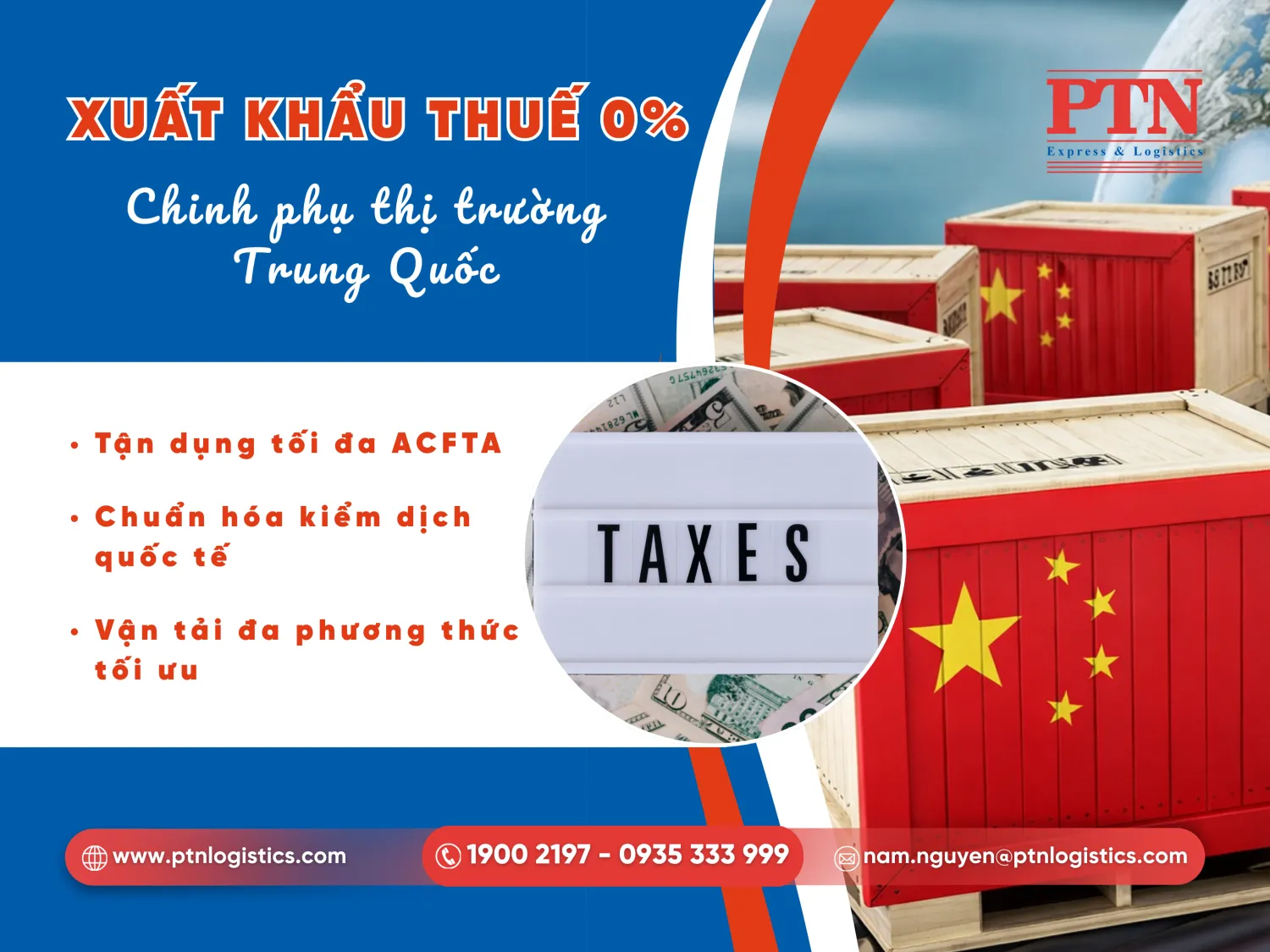 Điều kiện để hàng hóa hưởng thuế 0% khi vào Trung Quốc