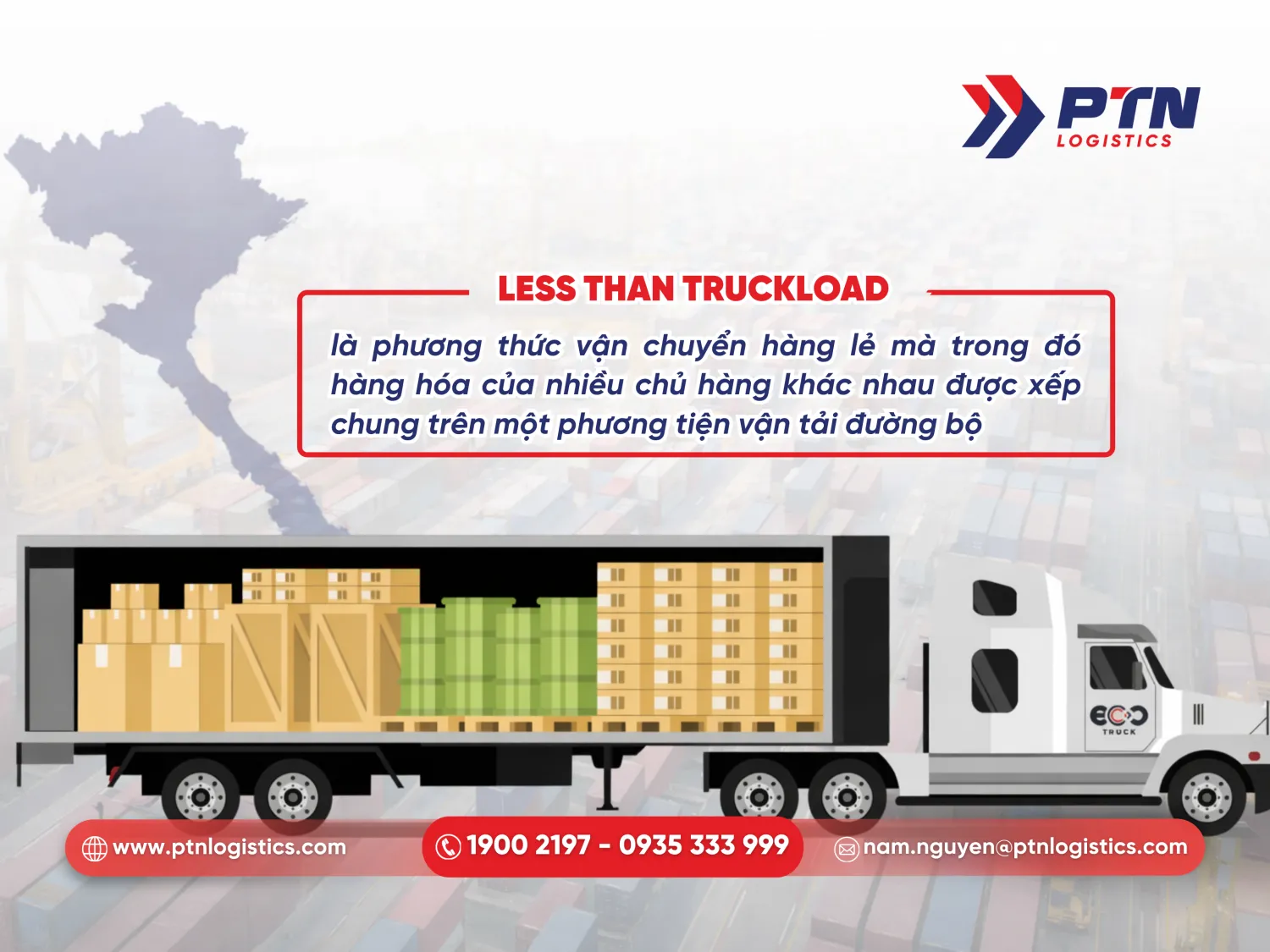 Định nghĩa chia tiết Les than truckload