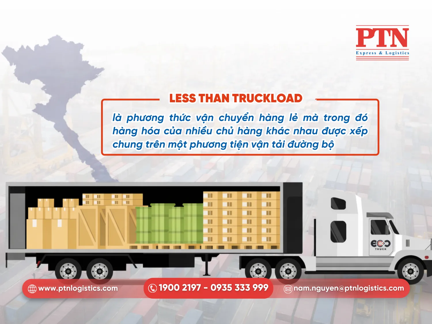 Định nghĩa less than truckload