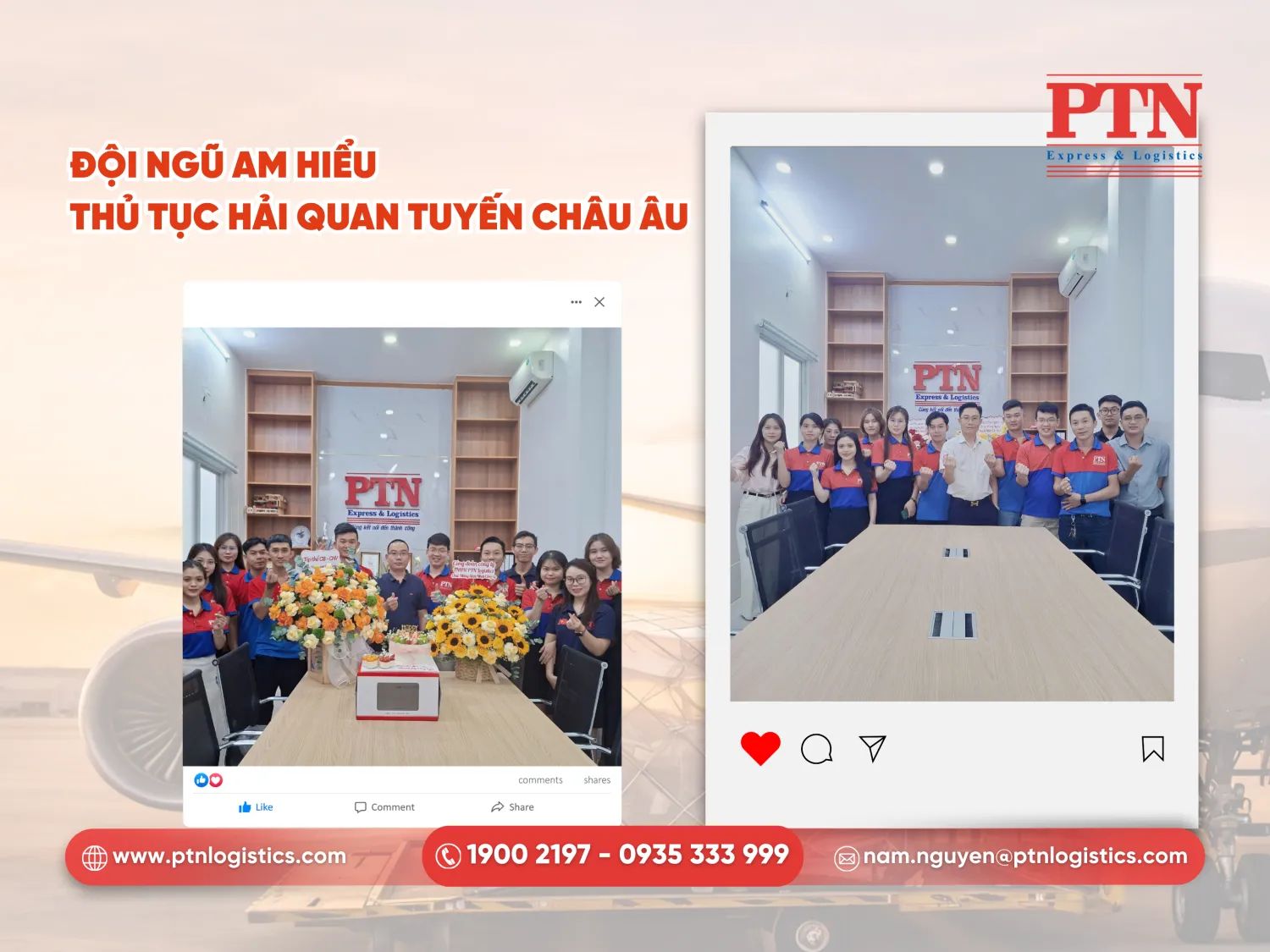 Đội ngũ am hiểu thủ tục hải quan tuyến Châu Âu