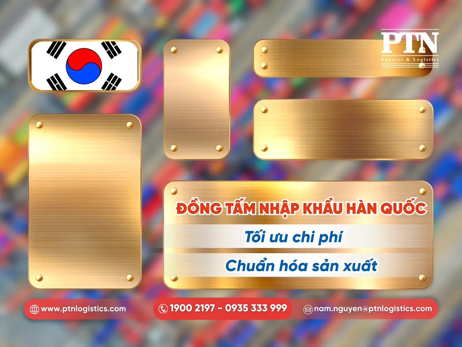 Đồng tấm nhập khẩu Hàn Quốc