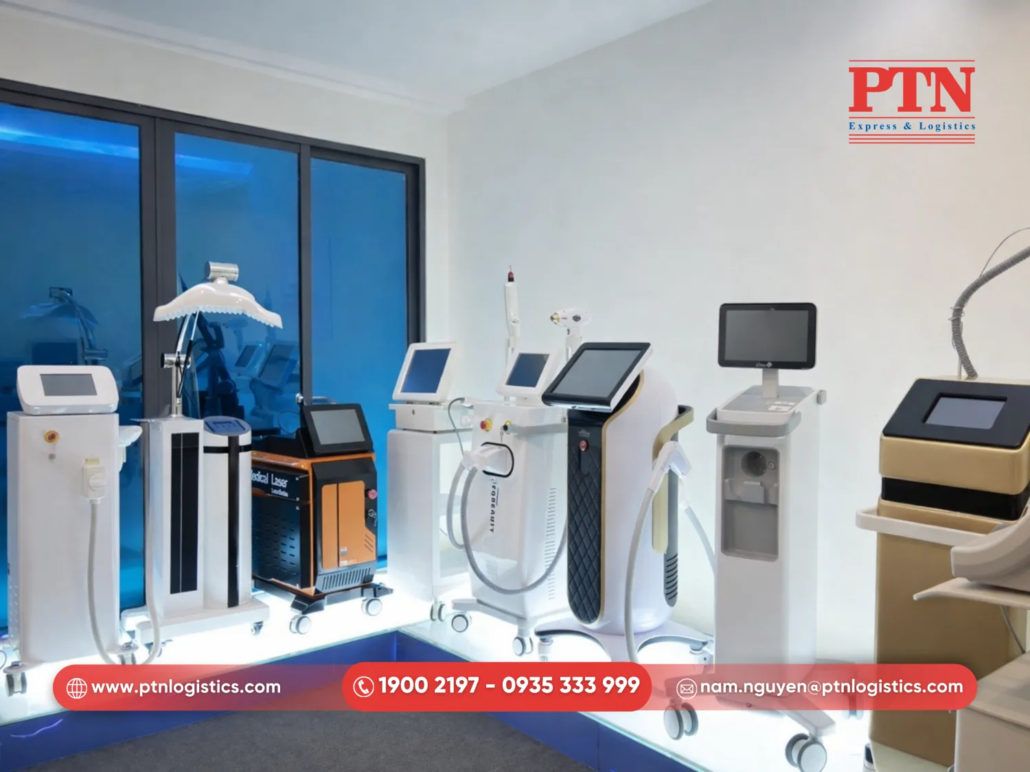 Dụng cụ làm đẹp, phụ liệu máy móc spa