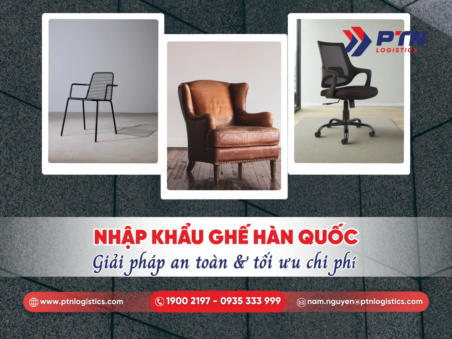 Ghế nhập khẩu Hàn Quốc: Giải pháp an toàn và tối ưu chi phí