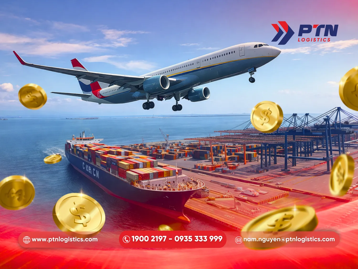 Giá cước tuyến Hàn - Việt cực kỳ cạnh tranh 