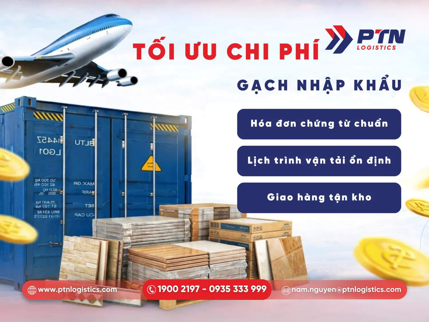 Giải pháp giúp tối ưu chi phí nhập khẩu gạch từ Trung Quốc