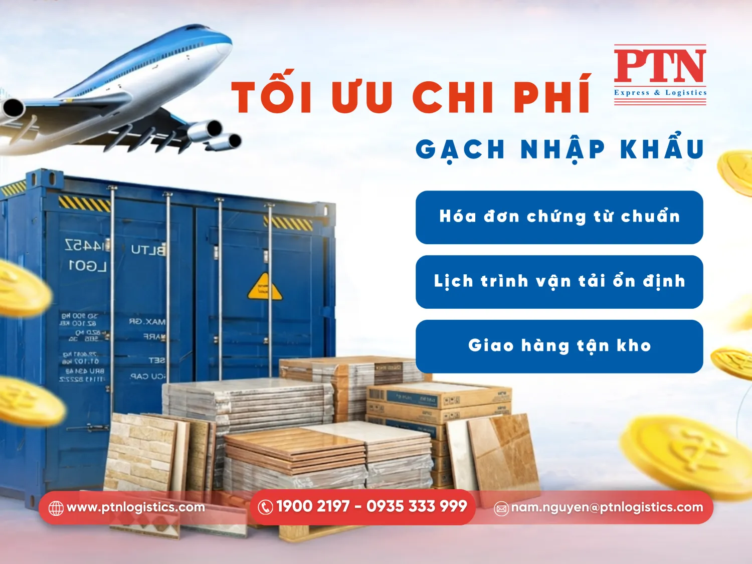 Giải pháp tối ưu chi phí nhập khẩu gạch từ Trung Quốc