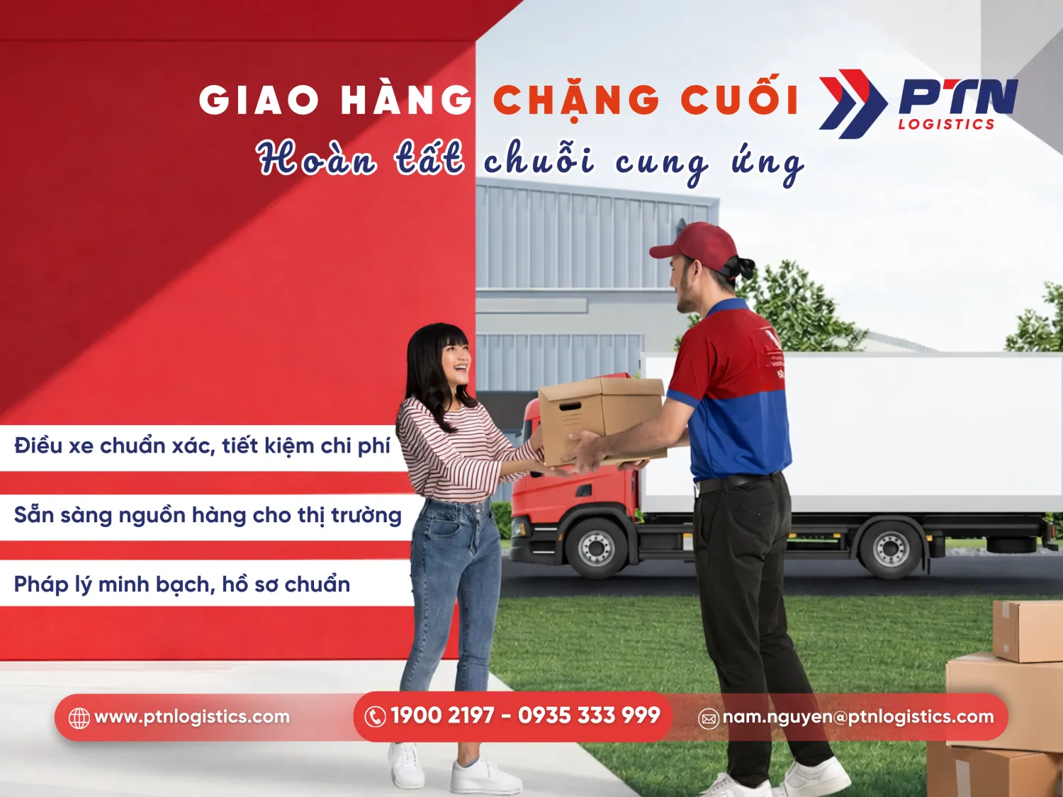 Giao hàng cuối cùng đến tay khách