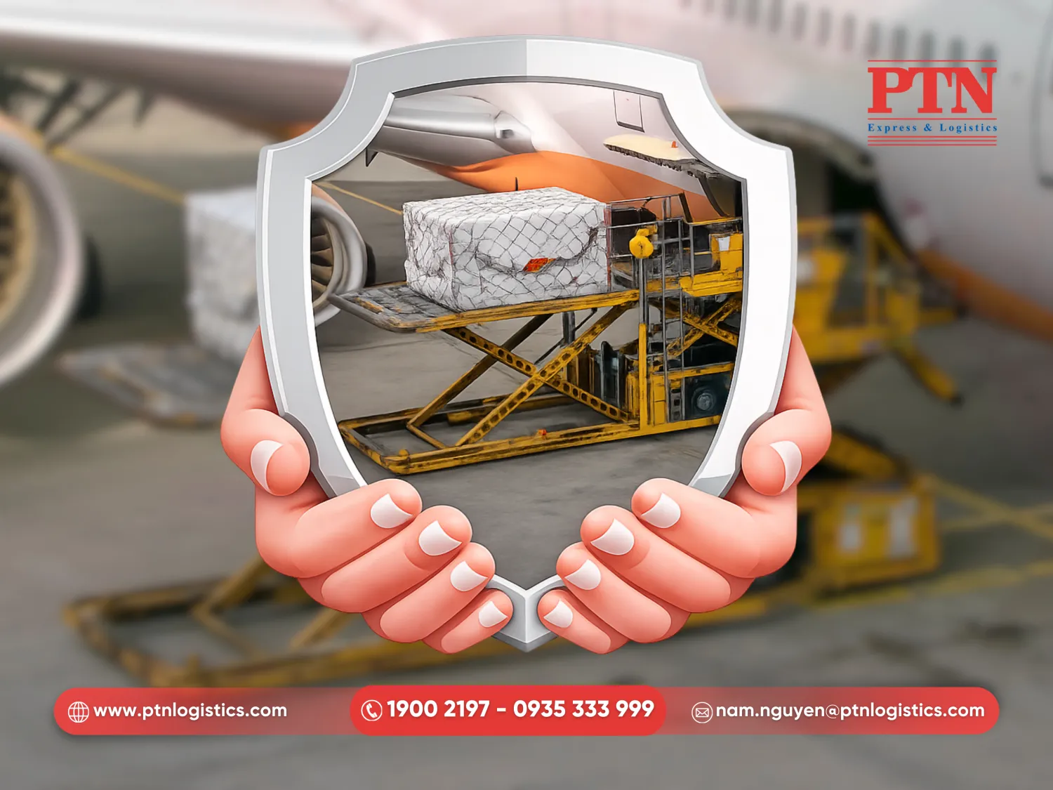 Gửi hàng mẫu bằng đường air đảm bảo an toàn hàng hóa