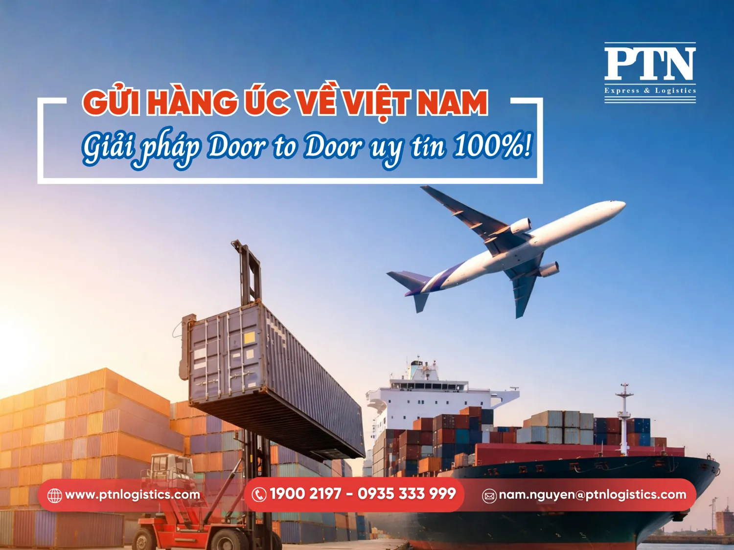 Gửi hàng Úc về Việt Nam