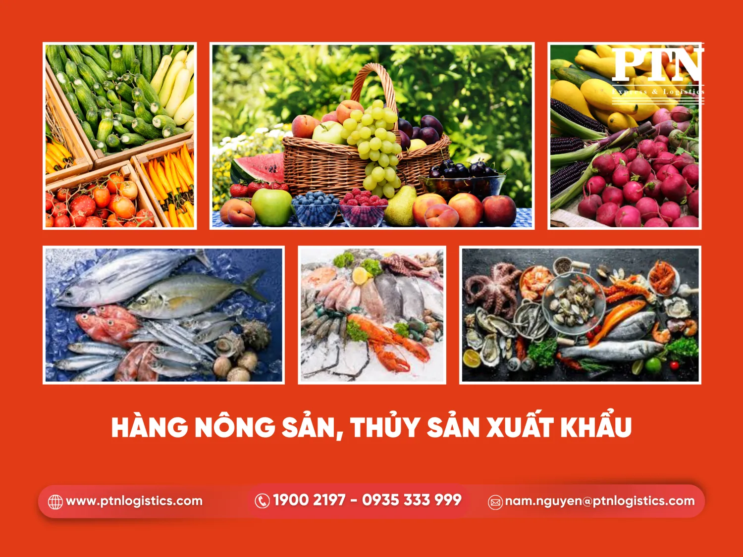 Hàng nông sản, thủy sản xuất khẩu