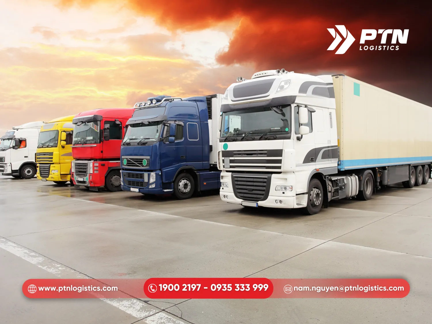 Hệ thống xe tải và đại lý rộng khắp các tỉnh thành tại Trung Quốc