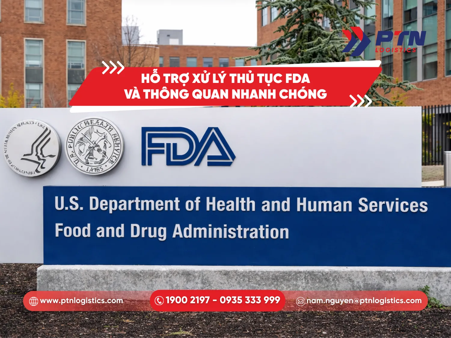 Hỗ trợ xử lý thủ tục FDA và thông quan hàng nhanh chóng