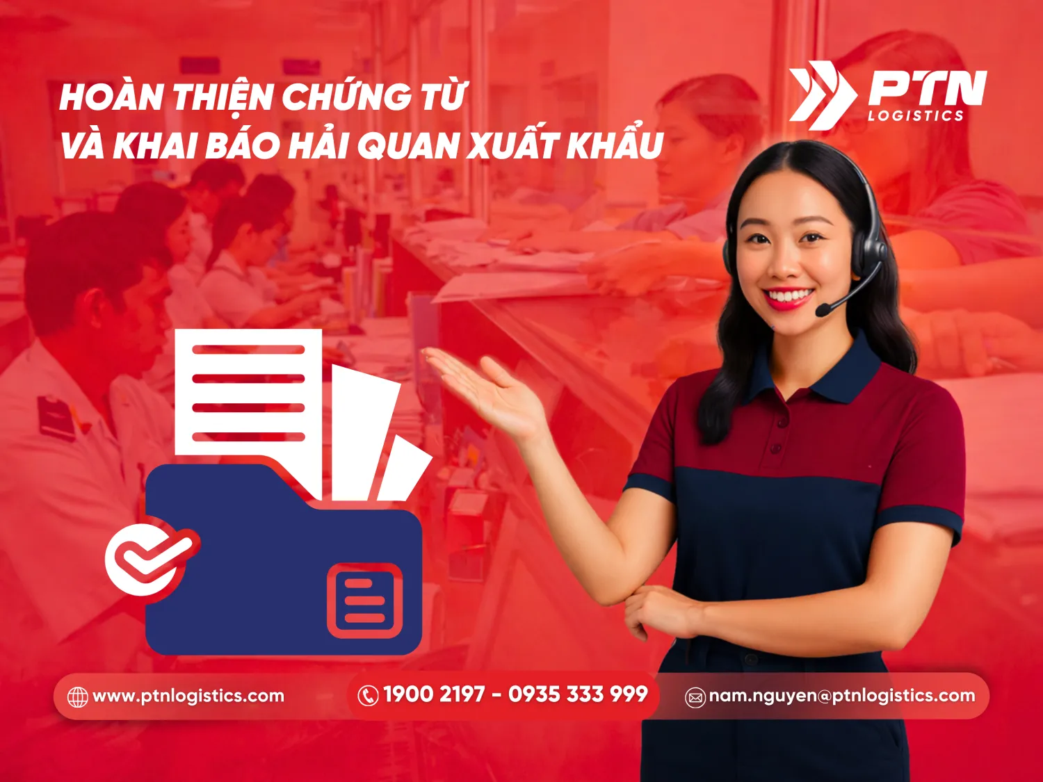 Hoàn thiện chứng từ và khai báo hải quan xuất khẩu tại sân bay Tân Sơn Nhất