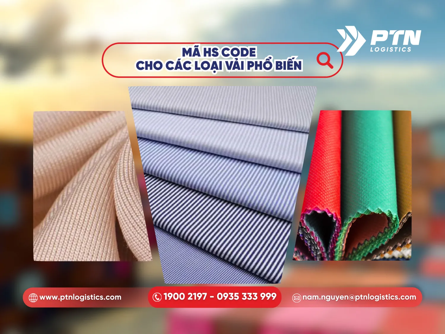 HS Code cho các loại vải phổ biến